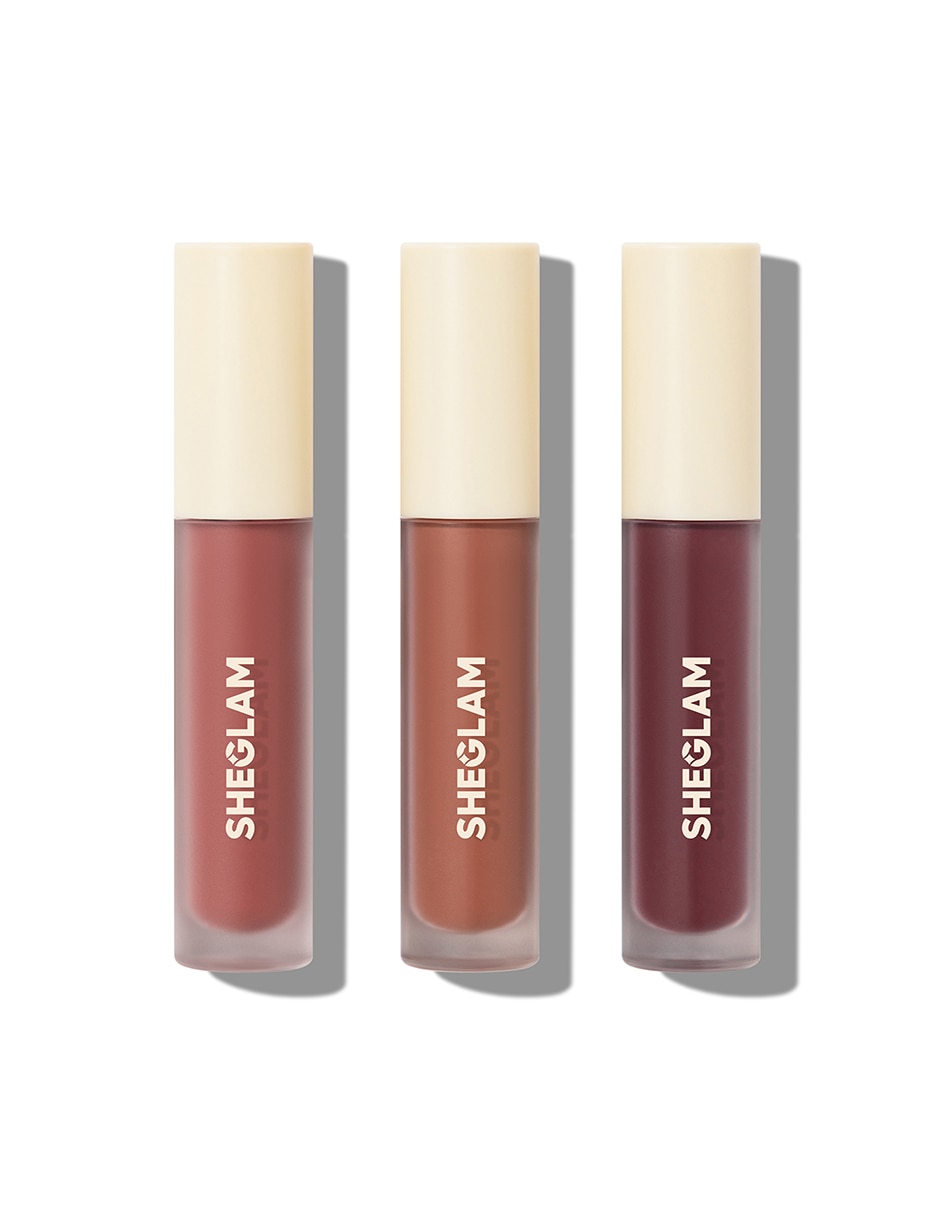 SG SET DE LABIALES MINI,CAFÉ