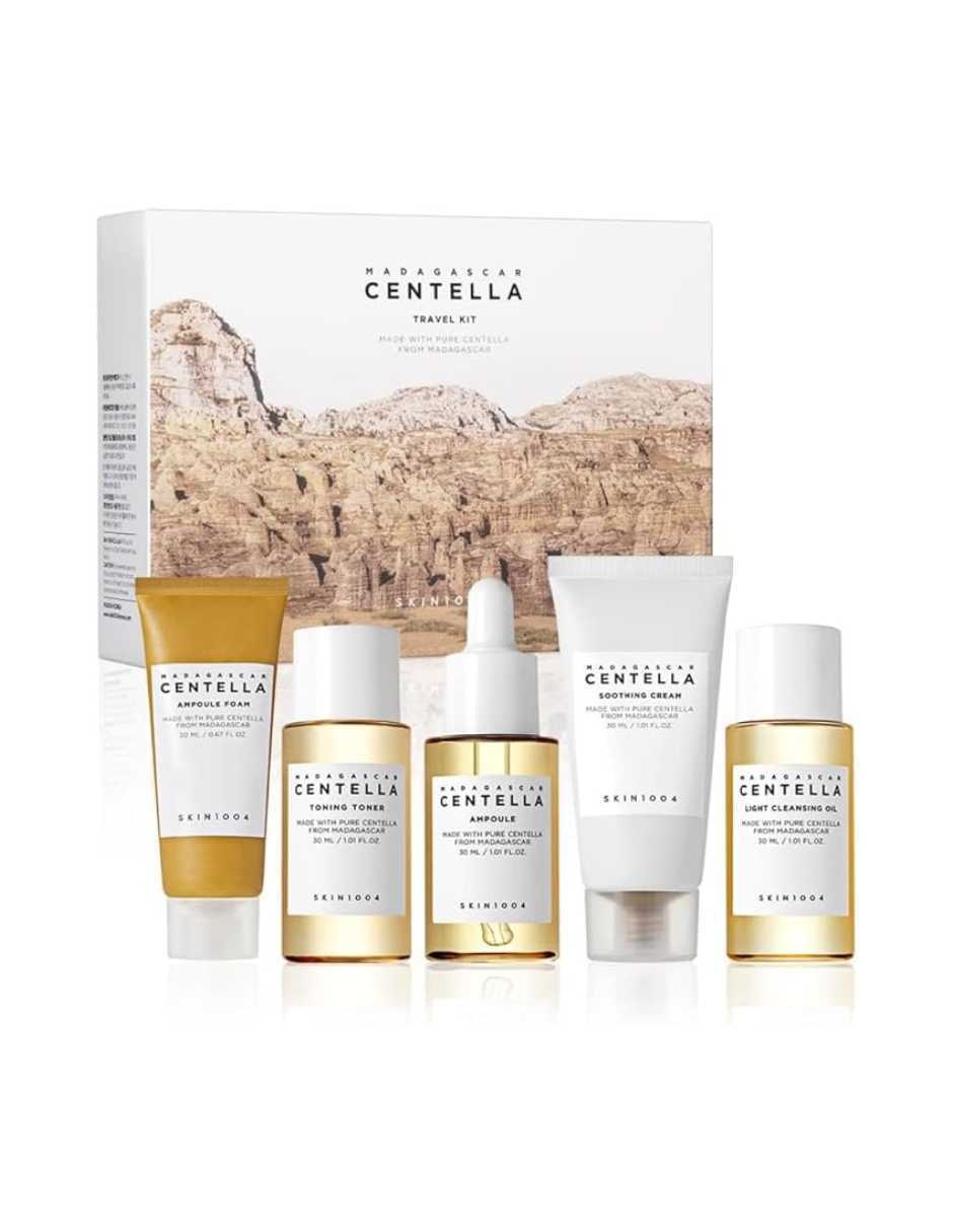 Kit tratamiento facial Madagascar Centella Travel hidratante SKIN1004