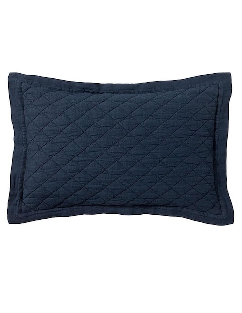 FUNDA ALMOHADA, ESTANDAR, AZUL MARINO