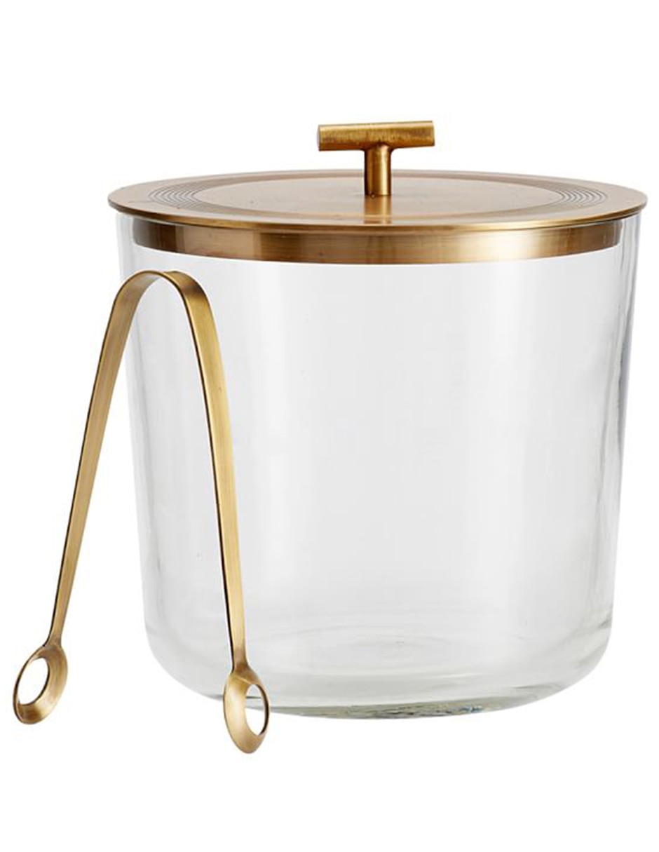 Hielera Pottery Barn Bleecker de vidrio