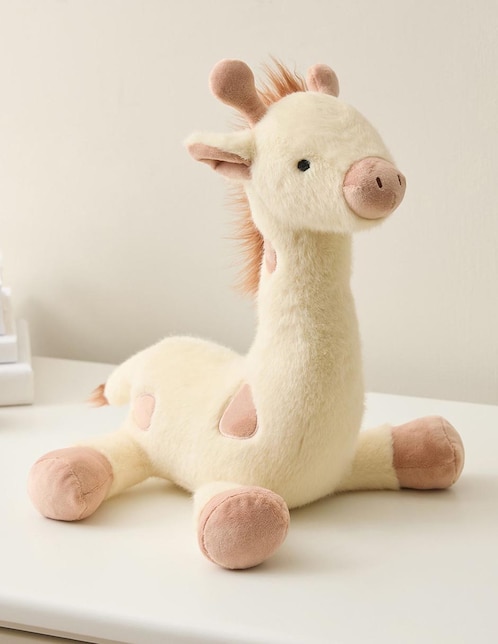 PELUCHE LUXE BABY JIRAFA, CH, AMARILLO