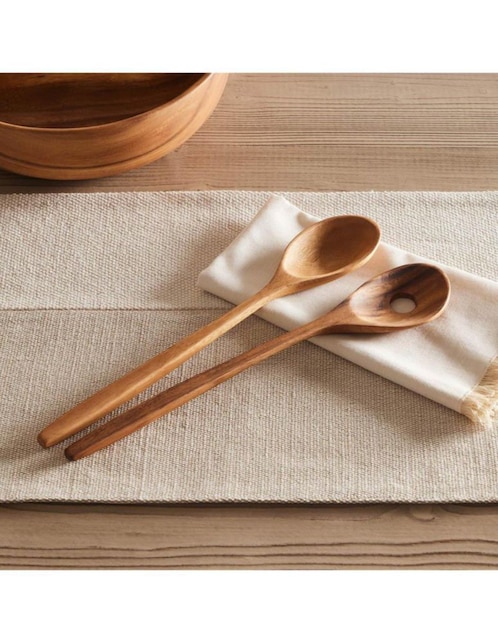 Set de cucharas Organic Shaped para ensalada