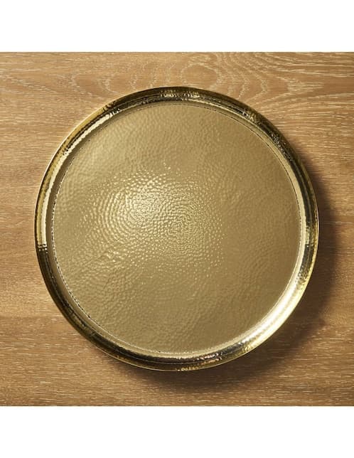 Platón Hammered de metal