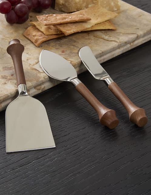 Set de cuchillos Tira Wood 3 piezas