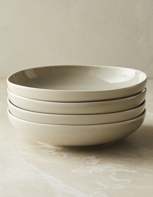 Set bowl West Elm Organic 4 piezas de porcelana