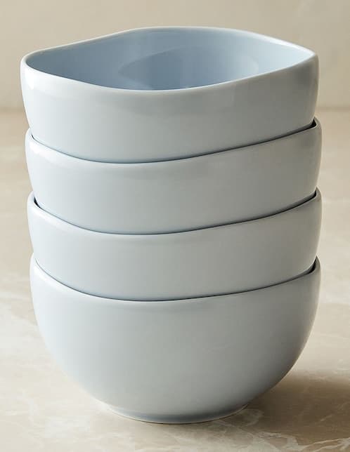 S/4 BOWL CEREAL ORGANIC AZUL CLARO