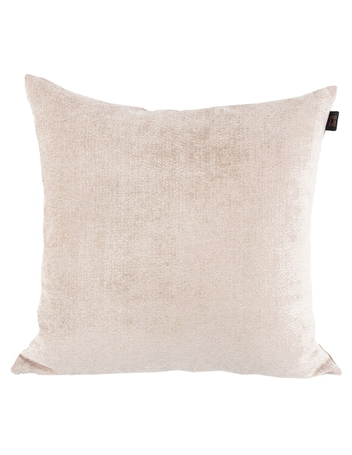 COJÍN CHENILLE, BEIGE, 50 X 50 CM CASAG