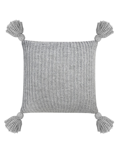 COJÍN NUDO, GRIS, 50 X 50 CM OMAJ