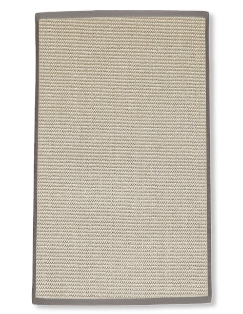 TAPETE NUDO PIMIENTA, 2 X 2 M, NATURAL