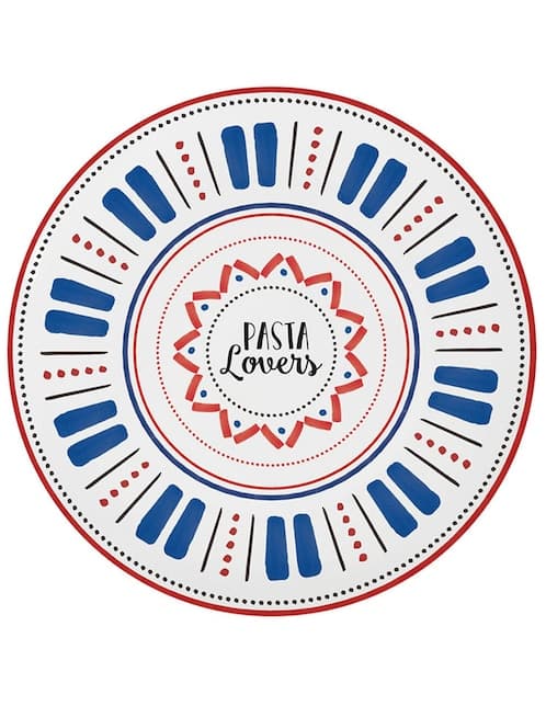 Plato trinche Haus Lovers de porcelana