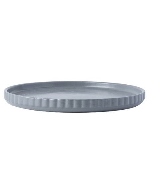 PLATO ENSALADA REDO, 20 CM, GRIS MEDIO