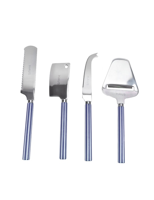 Set cubiertos Haus Belfort de acero inoxidable 4 piezas