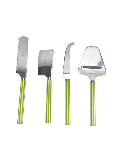 Set cubiertos Haus Belfort de acero inoxidable 4 piezas