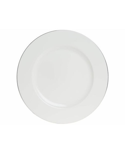 Platón redondo Villeroy & Boch Anmut Platinum blanco