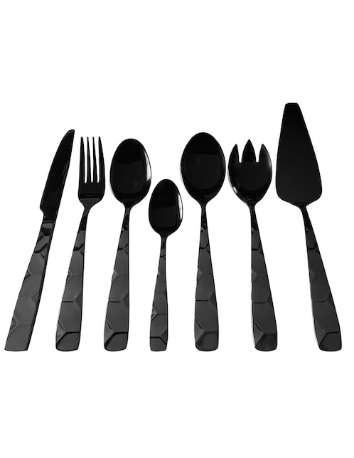 JGO CUBIERTOS 27 PZ 6 PER ROCCA NEGRO
