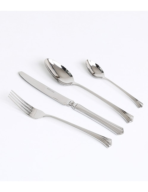 Set cubiertos Köstlich Charles de acero inoxidable