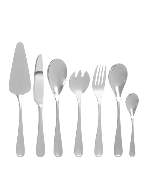 Set cubiertos Crown Baccara de acero inoxidable 45 piezas