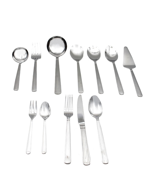 Set cubiertos Alzasi de acero inoxidable 74 piezas