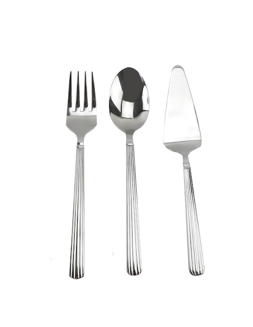 Set para pastel Alzasi de acero inoxidable 3 piezas piezas