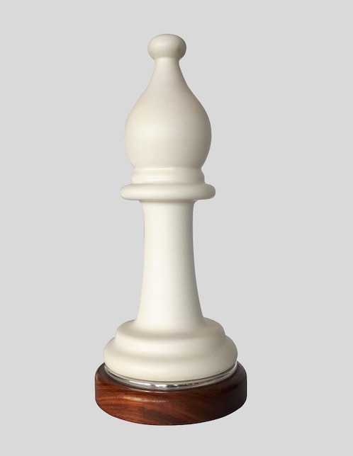 Figura decorativa de alfil Casagora de cerámica