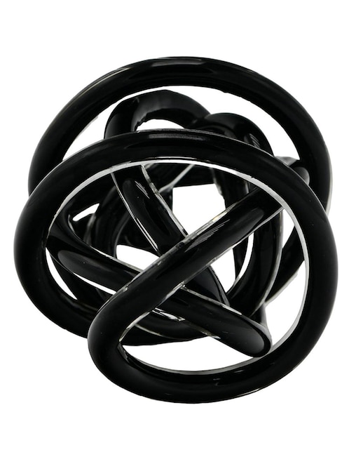 FIGURA NUDO CREATIVO BH, NEGRO
