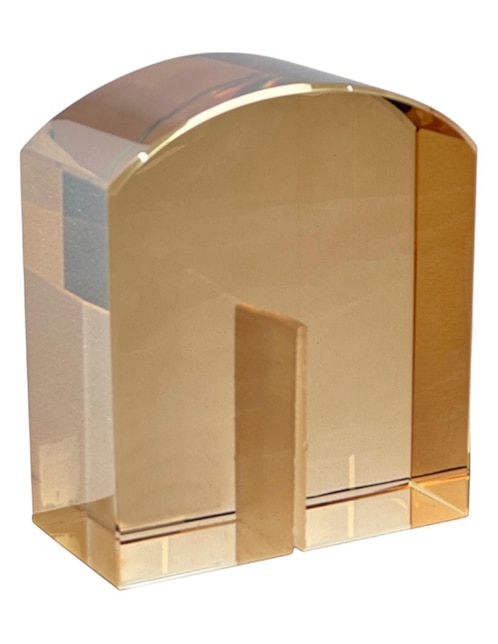 Escultura N Narrative glam de cristal