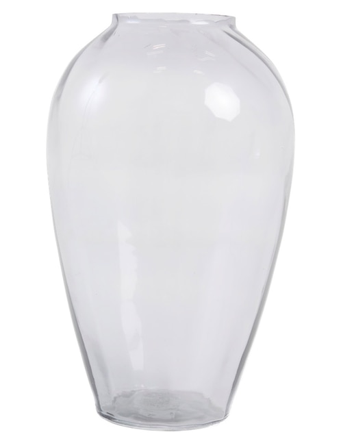 Florero N Narrative Clear Rustic de vidrio