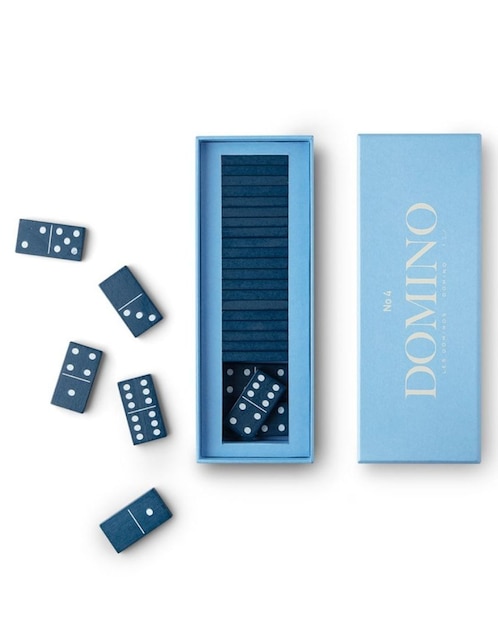 Caja decorativa con set Printworks Domino