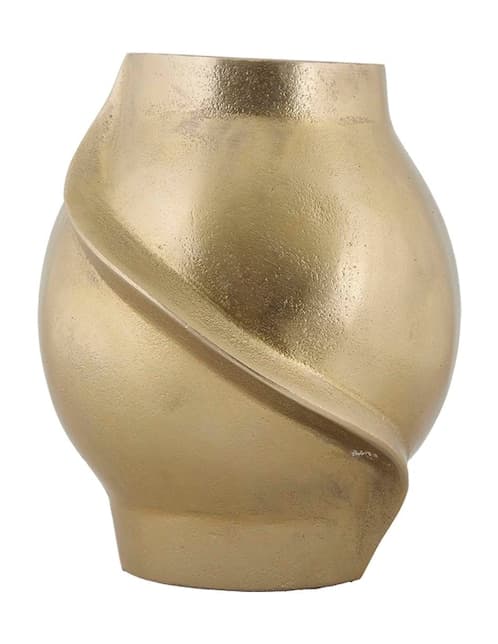 FLORERO GOLD 21CM, DORADO