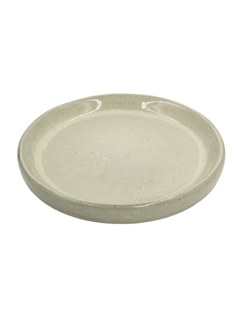 PLATO P/MACETA AMARANTE M, BEIGE