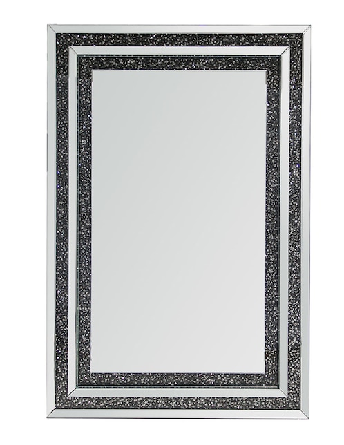 Espejo rectangular Haus Smoky estilo contempo minimalista