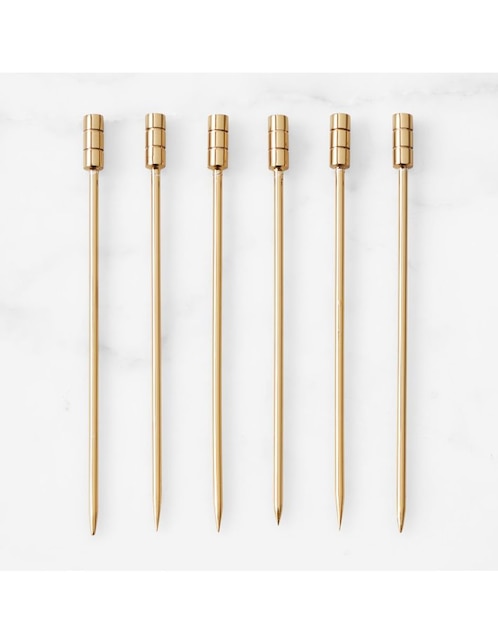 Palillos Antique Brass de acero inoxidable