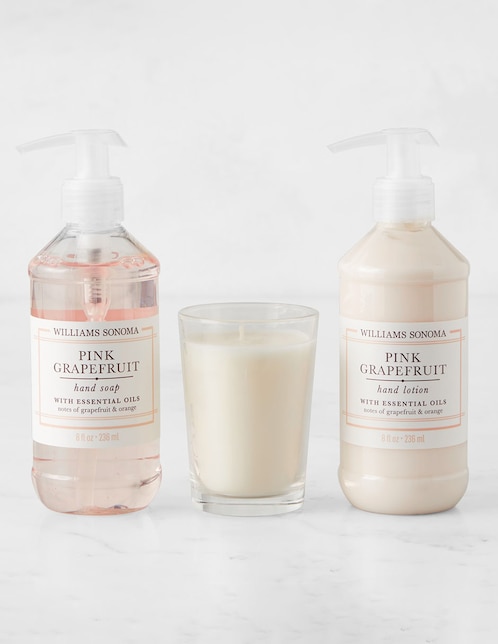 Set baño para humectar Pink Grapefruit 3 piezas