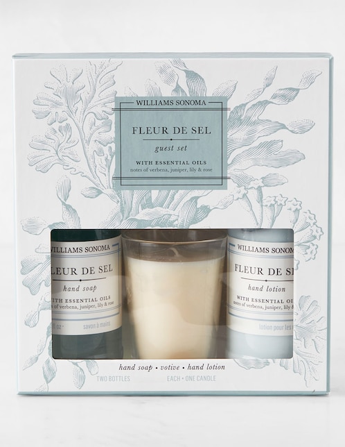 Set baño para humectar Williams-Sonoma Fleur De Sel 3 piezas
