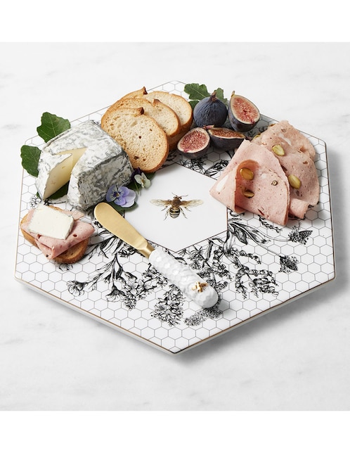 Tabla para queso Williams-Sonoma Honeycomb Bee