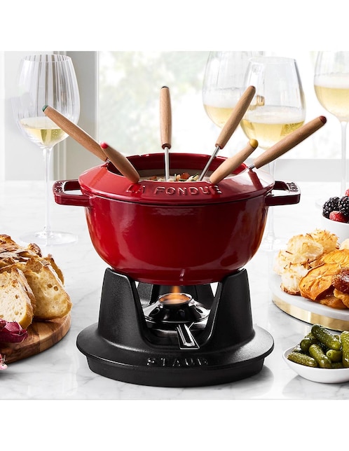 Set fondue hervidor Staub