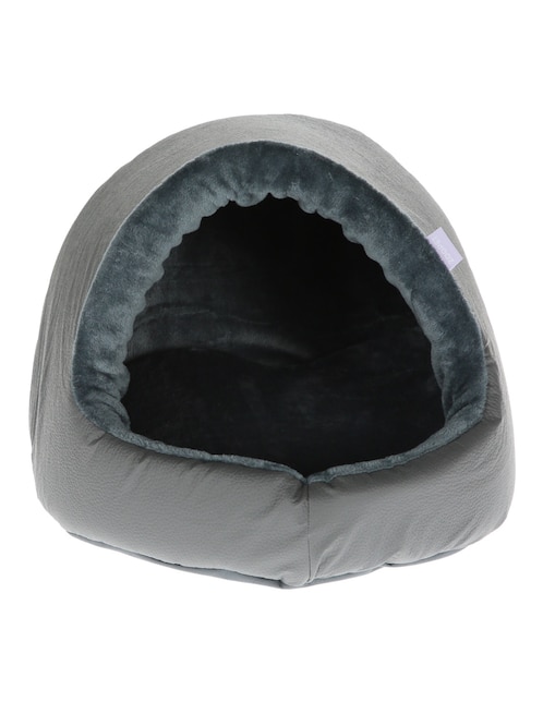CAMA ZOOPET CAPACETE PERRO Y, M, GRIS