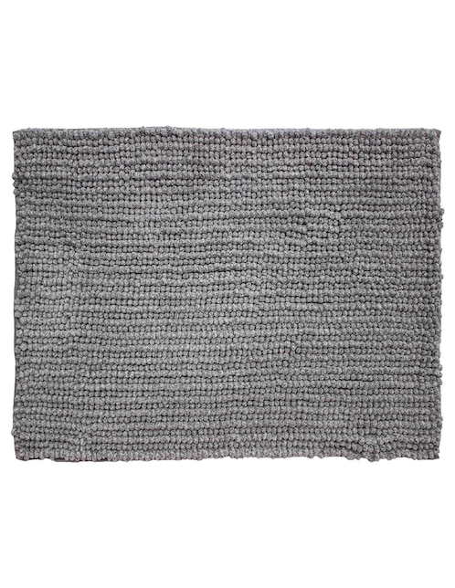 TAPETE DE BAÑO JASPED, 40 X 60 CM, GRIS