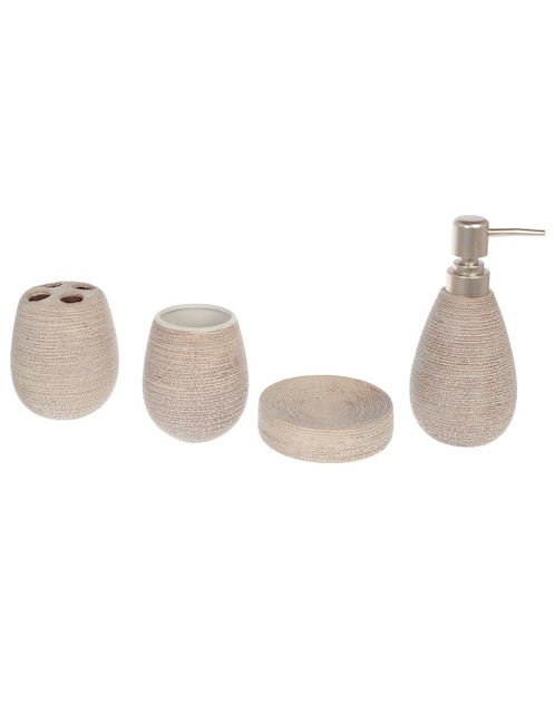 Juego de accesorios para baño Zonana 4 piezas