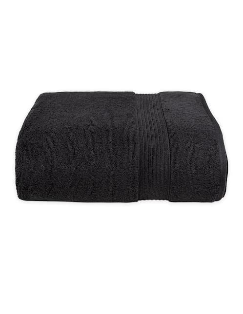 TOALLA DE BAÑO MONT, MEDIO BAÑO, NEGRO