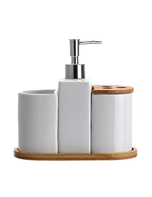 Juego de accesorios para baño Zonana 3 piezas