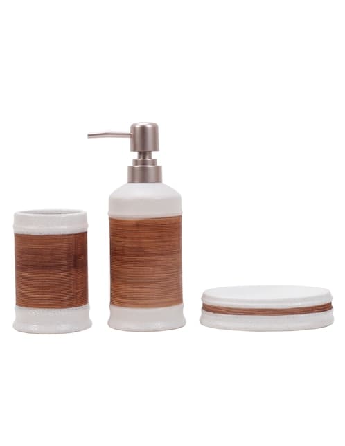 Set accesorios Crown Baccara Olivery