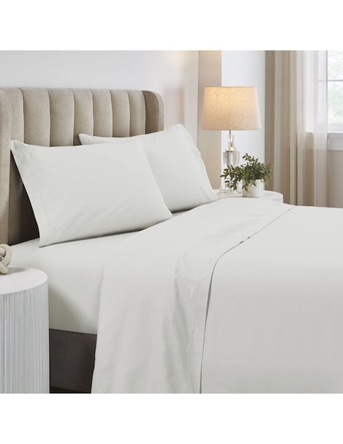 SET FUNDA P/ALMOHADA 300 H L, KS, GRIS