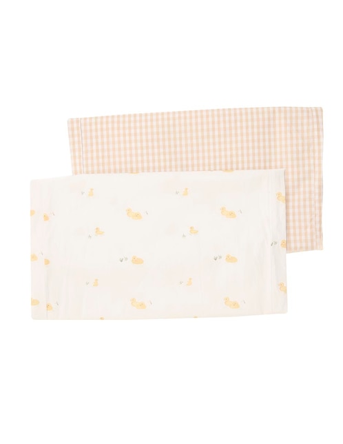 Set de funda para cambiador de pañales Mon Caramel