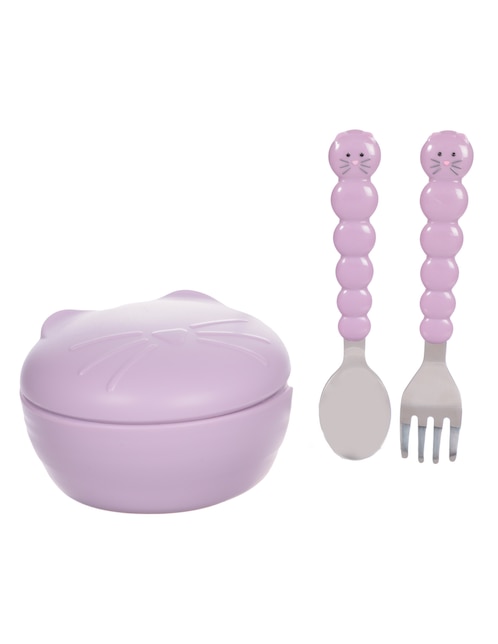 SET ALIMENTACIÓN MELII UNISEX, MORADO