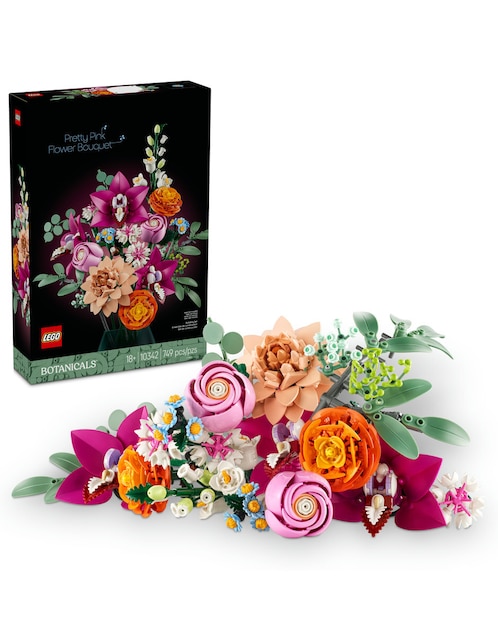 Lego Botanicals LEGO Ramo de Flores Fantasía en Rosa 10342