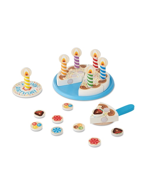 Set juego pastel de cumpleaños Melissa & Doug