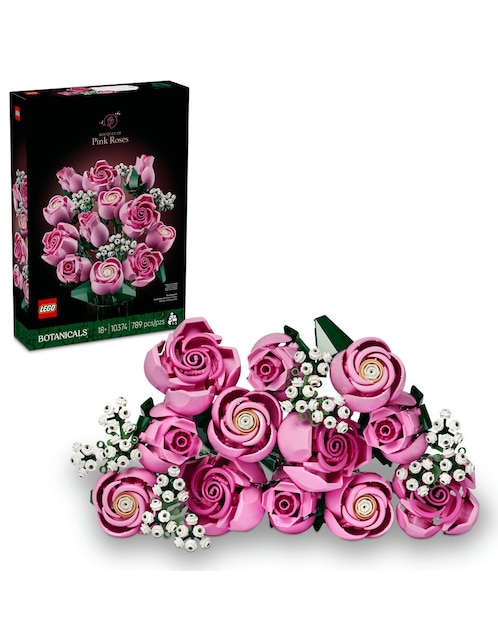 Lego Lego set de Lego botanicals ramo de rosas rosadas 10374 Botanicals