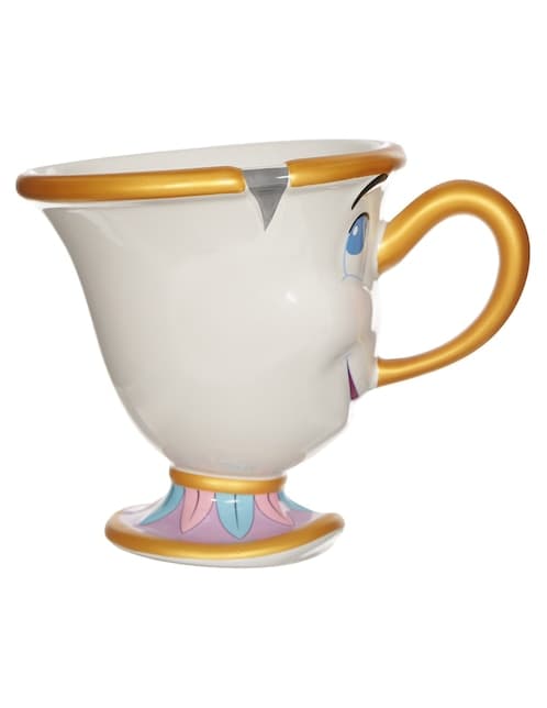 Taza clásica La Bella Y La Bestia Bella y Chip