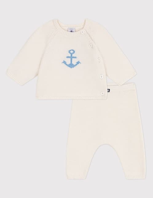 CONJ 2 PIEZAS PETIT, 0-1 MESES, BEIGE
